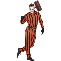 Disfraz hombre Arlequin prisionero
