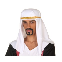 Sombrero turbante arabe blanco