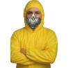 Máscara de gas nuclear pvc