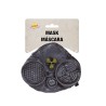 Máscara de gas nuclear pvc
