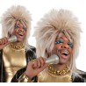 Peluca Tina Turner rubia