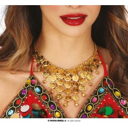 Collar medallas oro