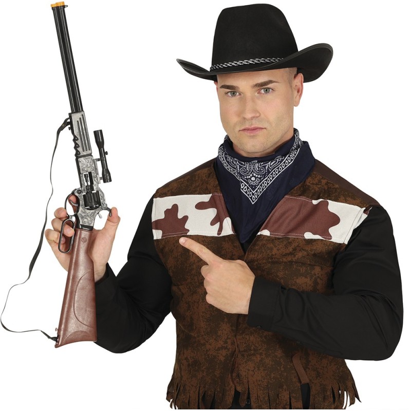 rifle con mira 64 cms