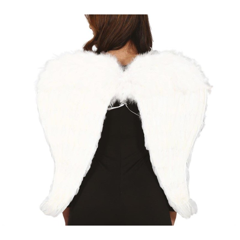 Alas blancas plumas 80x60 cms