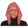 Mascara abuela con pañuelo