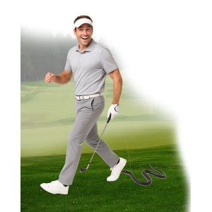 Serpiente 80 cms con hilo de nilon y pinza, adulto