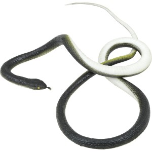 Serpiente 80 cms con hilo de nilon y pinza, adulto