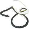 Serpiente 80 cms con hilo de nilon y pinza, adulto