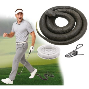 Serpiente 80 cms con hilo de nilon y pinza, adulto