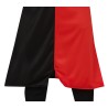 Disfraz hombre medieval rojo y negro