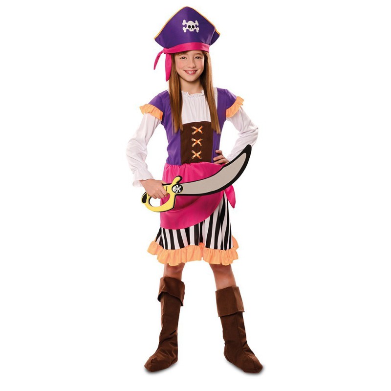 Disfraz niña de Pirata Aventurera