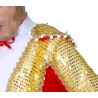 Disfraz hombre torero rojo y dorado