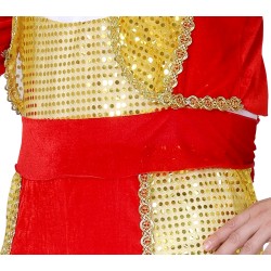 Disfraz hombre torero rojo y dorado
