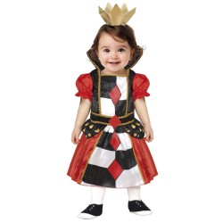 Disfraz bebe reina de corazones
