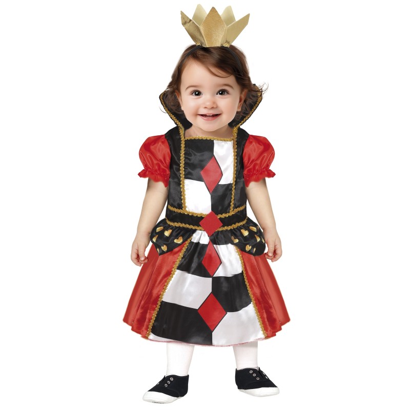 Disfraz bebe reina de corazones