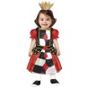 Disfraz bebe reina de corazones
