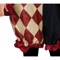 Disfraz bebe de bufon arlequin