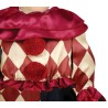 Disfraz bebe de bufon arlequin
