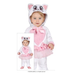 Disfraz bebe de Gatita rosa