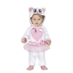 Disfraz bebe de Gatita rosa