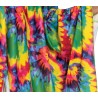 Poncho y cinta hippie multicolor