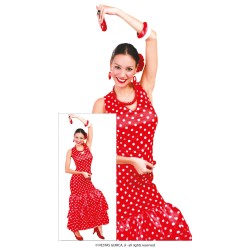 Disfraz mujer de sevillana flamenca