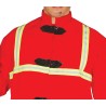 Disfraz hombre bombero rojo