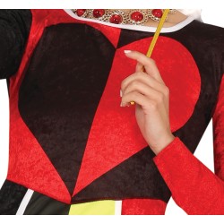 Disfraz mujer de reina de corazones