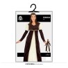 Disfraz mujer princesa medieval marron