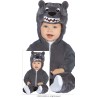 Disfraces bebe de lobo gris