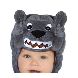 Disfraces bebe de lobo gris