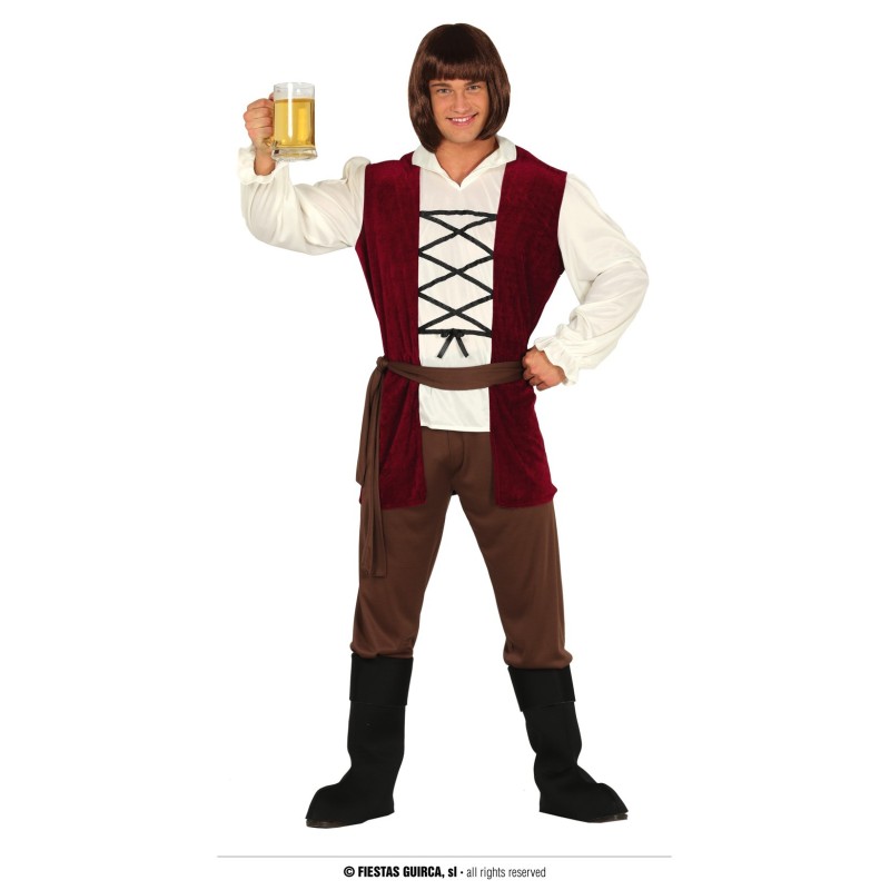 Disfraz hombre posadero medieval
