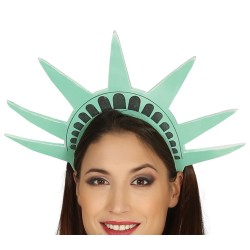 Disfraz mujer estatua de la libertad