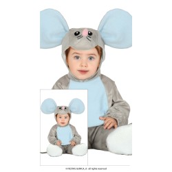 Disfraz bebe ratoncito gris