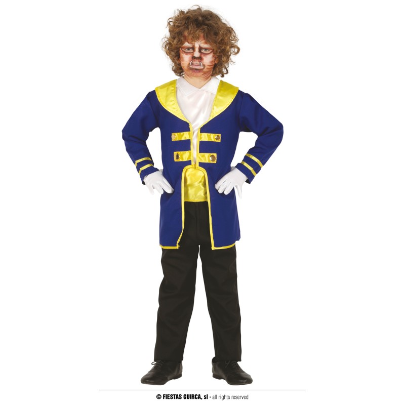 Disfraz niño principe bestia