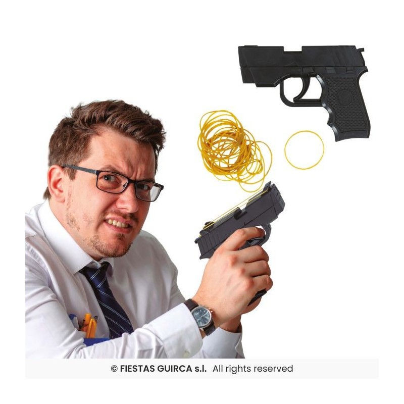 Pistola gomas elasticas 17 cms
