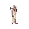 Disfraz hombre arlquin sangriento blanco