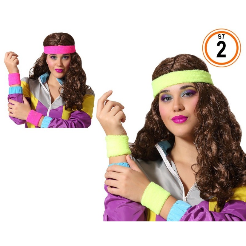 Set cinta con muñequeras