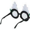 Gafas doradas con arboles en oro