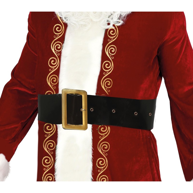 Cinturon de papa noel adulto