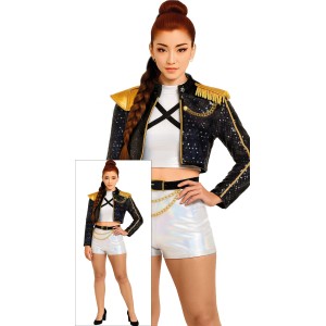 Disfraz niña K-pop star nova .