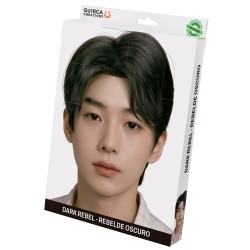 Peluca k pop dark rebel