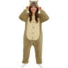 Disfraz hombre pijama capibara