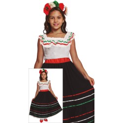 Disfraz niña Mejicana