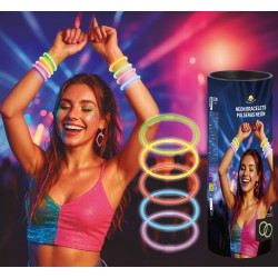Pulsera luz de neon 100 pcs