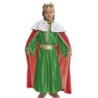 Disfraz niño rey mago verde