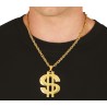 Collar dolar metalico