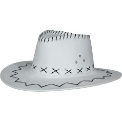 Sombrero vaquero blanco