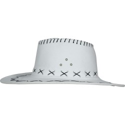 Sombrero vaquero blanco
