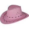 Sombrero vaquero rosa